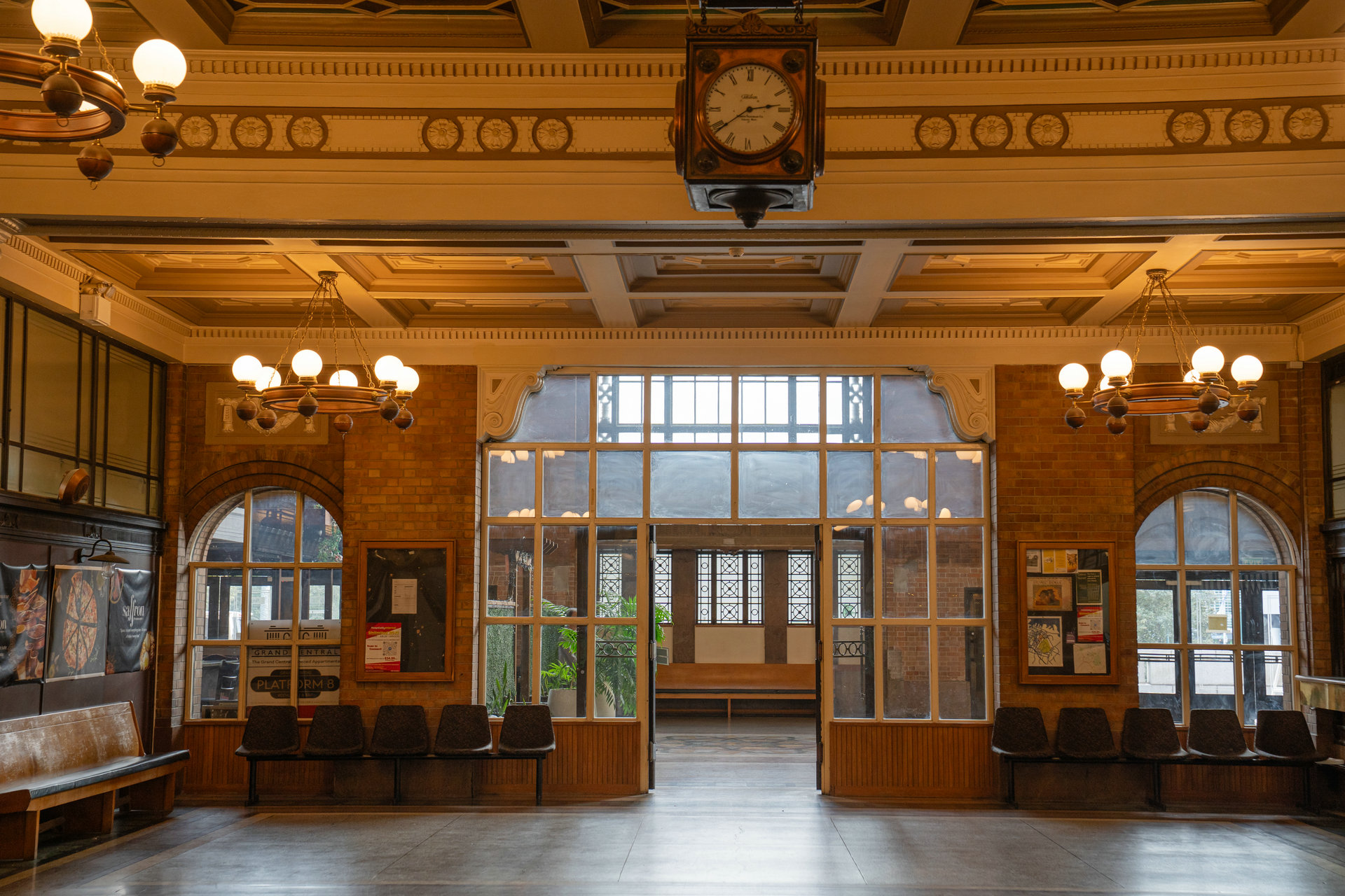 The original Booking Hall.